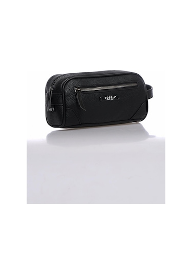 Fossil FSCY060914 Erkek Portföy ve Traş Çantası Siyah