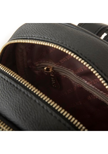 Nas Bag Kadın Sırt Çantası Siyah Mercan Çok Renkli