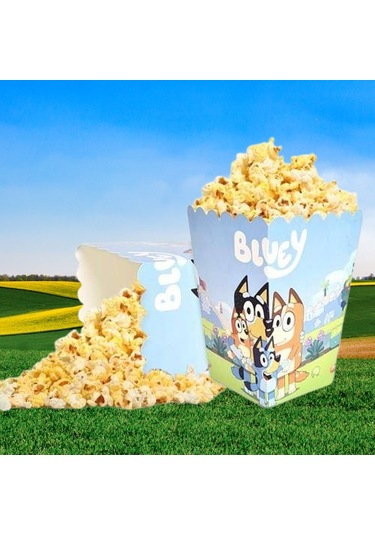 Mısır Kutusu Pop Corn 8 Li Bluey Temalı