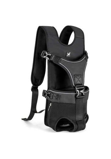 Didadodo Su Gezdirme Çantası: Su Geçirmez, Ayarlanabilir, Rahat Köpek Taşıma Sırt Çantası - Küçük Ve Orta Boy Köpekler İçin Siyah, Küçük Boy Köpekler İçin Uygun Siyah