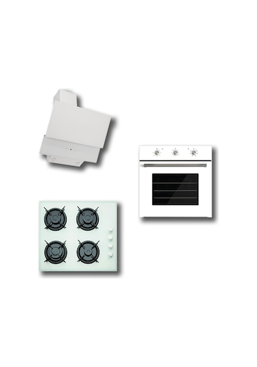 Çetintaş Evii 2603 Ankastre Set Beyaz 848 W - 5212 W