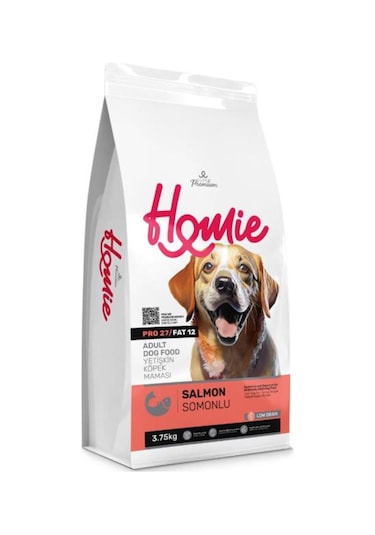 Homie Düşük Tahıllı Somonlu Yetişkin Köpek Maması 3750 G