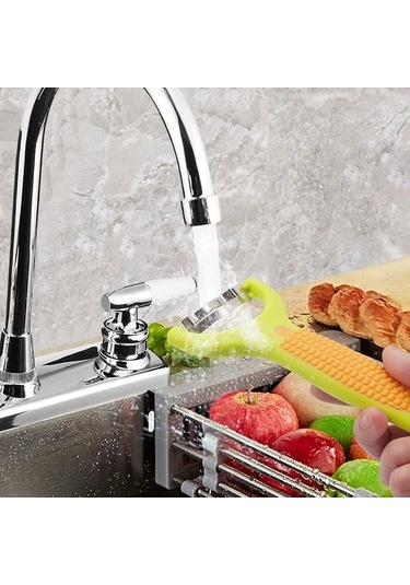 Ulzyvf Striptizci Soyucu, Soyucu Siyah Sarı Saplı Profesyonel Paslanmaz Mutfak Mutfak Mısır Mısır Mısır Kaymaz İyi Hanehalkı Ergonomik Dayanıklı Çelik Aletleri, Aleti, Aleti, Aleti, Gv Siyah