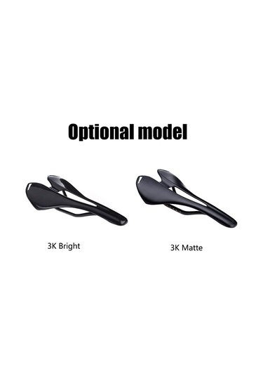 Padalink 3k Karbon Fiber Bisiklet Sele: Mtb, Yol Ve Katlanır Bisikletler İçin Hafif Ve Konforlu Siyah Sürüş Deneyimi Siyah