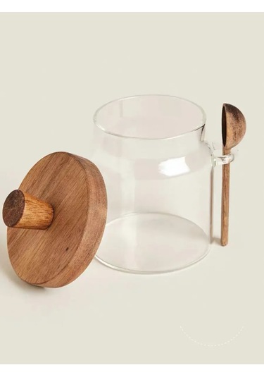 Vse Cto Nuzno Şeker, Kahve Ve Dökme Ürünler İçin Cam Kap 458317480