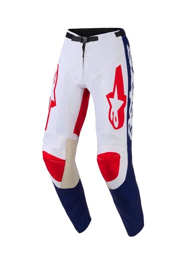 Alpinestars Racer Riway Off-road Motosiklet Pantolonu Kırmızı Beyaz