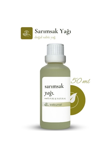Sabunal Sarımsak Yağı 50 ML - Saç Bakım Yağı