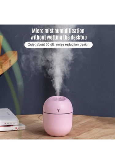 Agoodshop Mini Usb Soğuk Buhar Nemlendirici - Otomatik Kapanma, Sessiz, Aromaterapi Destekli