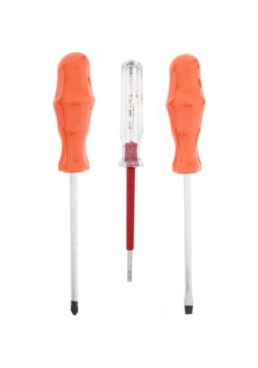 Tek-iş Yıldız Tornavida , Düz Tornavida , Kontrol Kalemi , Tornavida Seti Seti 1004 3 Parça