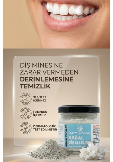 Doğal Diş Macunu 40 Ml Ekstra Ferah Nefes