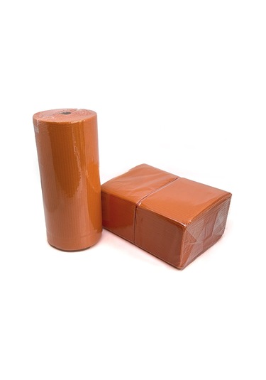 Dentreal Avrupa Rulo Hasta Önlüğü Ve Tabla Örtüsü Takım Turuncu