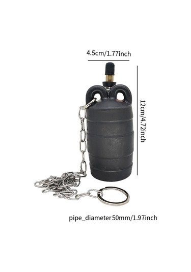 Homyl Şişirilebilir Boru Tıkacı Balon Duş Drenaj Dn50-için