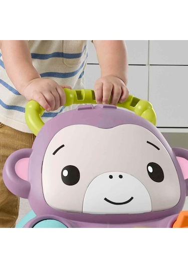 Fisher-price Benimle Öğren Tatlı Maymun Yürüteç ve Eğitici Oyuncak