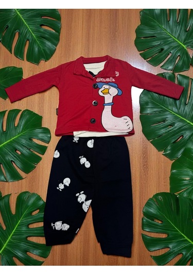 3lü Takım Düğme Li renkli