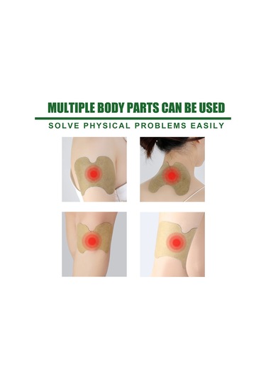 Mufunye Doğal Bileşenli Pelin Otu Diz Yaması - 12 Adet, Çok Amaçlı Kullanım İçin İdeal