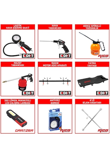 Grayzer Full Oto Servis Kurulum Paketi