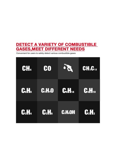 Springsun Habotest Ht56 Kalem Tipi Gaz Kaçak Dedektörü Sesli Ve Görsel Alarmlar Son Derece Hassas Koklayıcı Doğal Gaz Dedektörü