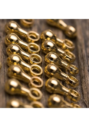 Kafebizu Zinciri İçin Uç Yakl. 180 Adet 7x2.65 Mm Altın Kaplama 208222075