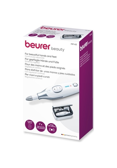 Beurer MP 42 Manikür ve Pedikür Seti 6'lı Beyaz