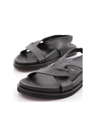 Dgn 3040 Kadin Çapraz Bantli Sandalet 3040-2261-R1534 Siyah