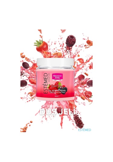 Estemed Duş Jölesi & Shower Jelly Pearl Berry 400ml Meyve