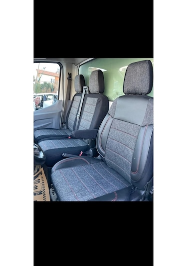 Iveco Daily 2+1 Keten Kumaş Ortopedik Koltuk Kılıfı