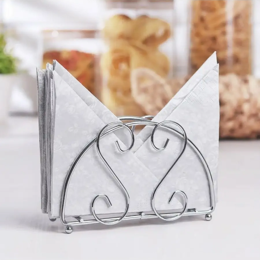 Dolana Mutfak İçin Metal Masa Peçeteliği 115314321 Gri