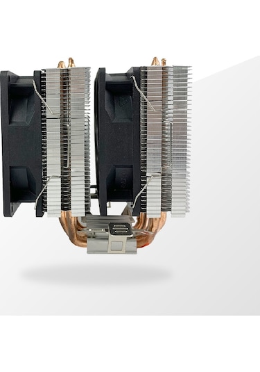 Game Master Gm-420 2 Fanlı 4 Bakır Borulu Rgb Kule Tipi Cpu Fan
