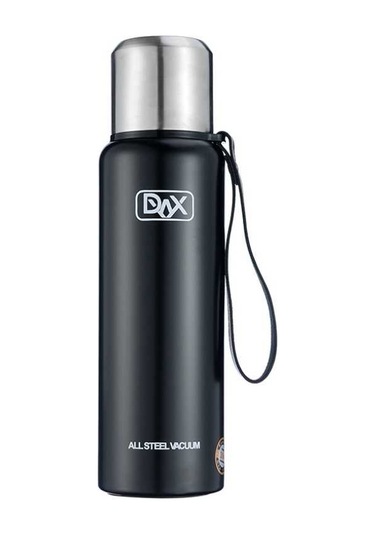 Kapris Çift Katlı Paslanmaz Çelik Termos 750ml Siyah Kap-295 Siyah