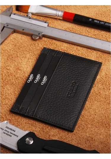 Guard El Portföyü 5150 Siyah Hakiki Deri Çok Renkli