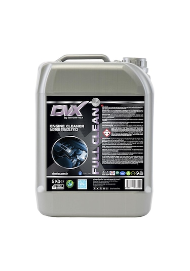 Divortex Full Clean Motor Temizleme Sıvısı 5 KG