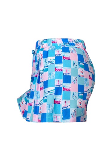 Anemoss Harmoni Kadın Şort Etek Lastikli Bel, Bağcıklı Ve Esnek Kumaşlı Yazlık Skort Çok Renkli