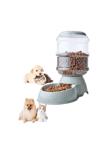 Soulader Büyük Kapasiteli Otomatik Su Ve Mama Kabı Evcil Hayvan Besleyici Suluk Köpek Kedi İçme Makinesi