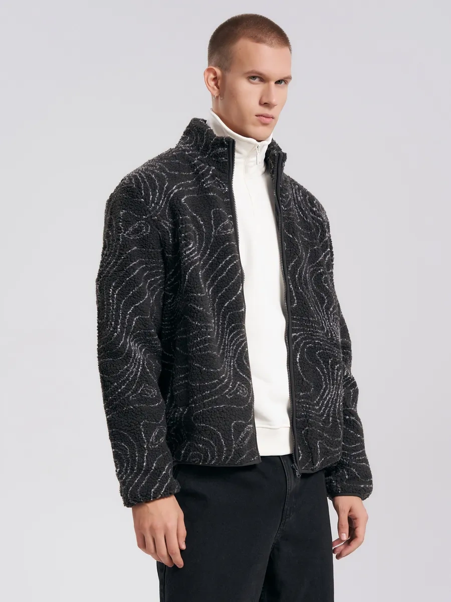 Tvoe Mevsimlik Peluş Cheburashka Ceket 279300027 Siyah