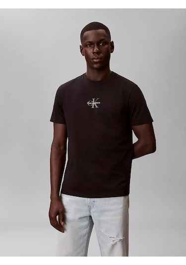 Calvin Klein Erkek Tişört-lv04rb866g Siyah