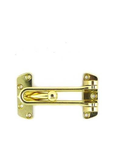 Emniyet Kelepçesi Çelik Ahşap Kapı Emniyet Mandalı Saten