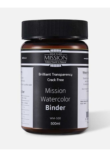 Mission Watercolor Binder Suluboya Bağlayıcı 500 Ml.