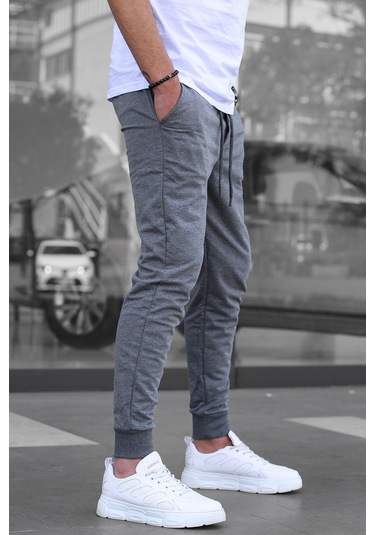 Madmext Madmext Antrasit Paçası Lastikli Erkek Eşofman 4821-antrasit Antrasit