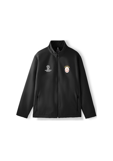 Galatasaray Ucl Erkek Yağmurluk E252225 Siyah