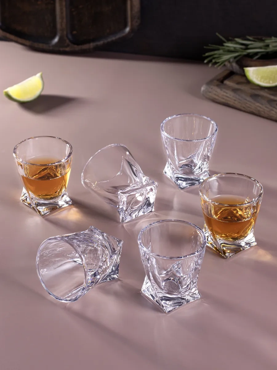 Aura Of Bohemia Votka Ve Likör İçin 6 Adet 50 Ml Bardak 313704024