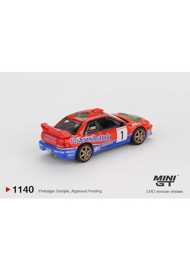 Mini Gt 1/64 1140 Subaru Impreza Wrc97 1 1999 Drm Champion