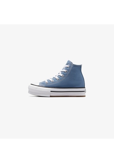 Converse Chuck Taylor All Star Eva Lift Çocuk Mavi Platform Sneaker A10782c Mavi