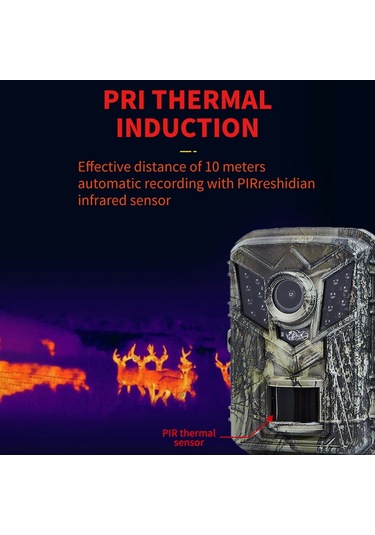 Ip66 Avcılık Kamera 0.2s Tetik Hızı Yaban Hayatı İzleme Çok Renkli Çok Renkli