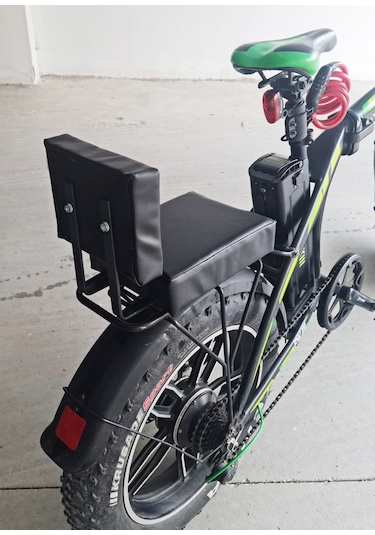 Volta Elektrikli Bisiklet Koltuk Siyah Siyah - Mavi