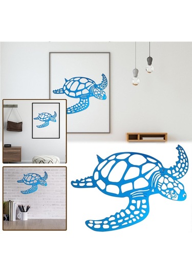 Suntek Yatak Odası Plaj Teması Dekoru Deniz Kaplumbağası Heykeli
