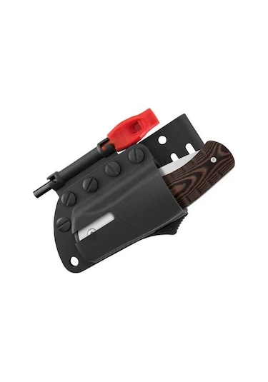 Buck 836 Folding Selkirk Kamp Çakı Ve Ateşleyici Çok Renkli