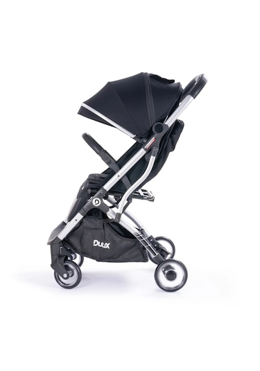 Duux Walker Tek Elle Katlanabilir Kabin Bebek Arabası Siyah