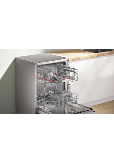 Bosch SMS6EKI63T 6 Programlı 13 Kişilik Bulaşık Makinesi Inox