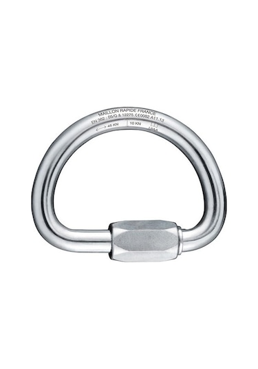 Fixe Semi Circular Maillons Mağracı Karabina 10 Mm. Silver Çok Renkli