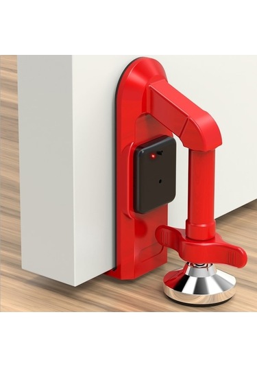 Rogfer Kilitler Kendini Savunma Kapı Durdurma Seyahat Konaklama Kapı Stoper Kapı Kilidi Güvenlik Cihazı, Stil: Alarm Kapı Durdurma